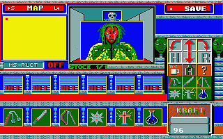 Gorf's Laby atari screenshot